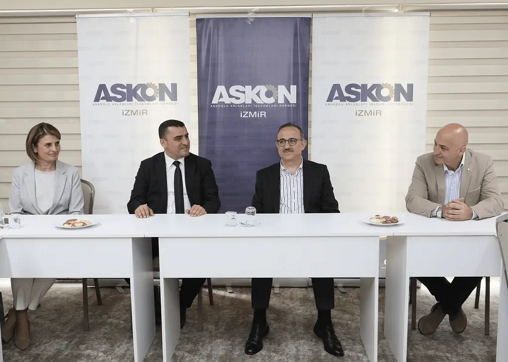 AK PARTİ İZMİR İL BAŞKANI KEREM ALİ SÜREKLİ’DEN ASKON’A ZİYARET